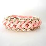 Braided Bracelet,silver Ch..